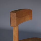 S34 Elm Chair by Pierre Chapo, 1980s