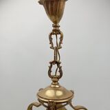 Gilded bronze lantern & curved glass in Louis XV / Rococo style