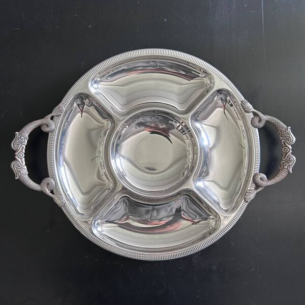 Plat apéritif en inox