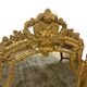 Important antique mirror in carved and gilded wood – Napoleon III style