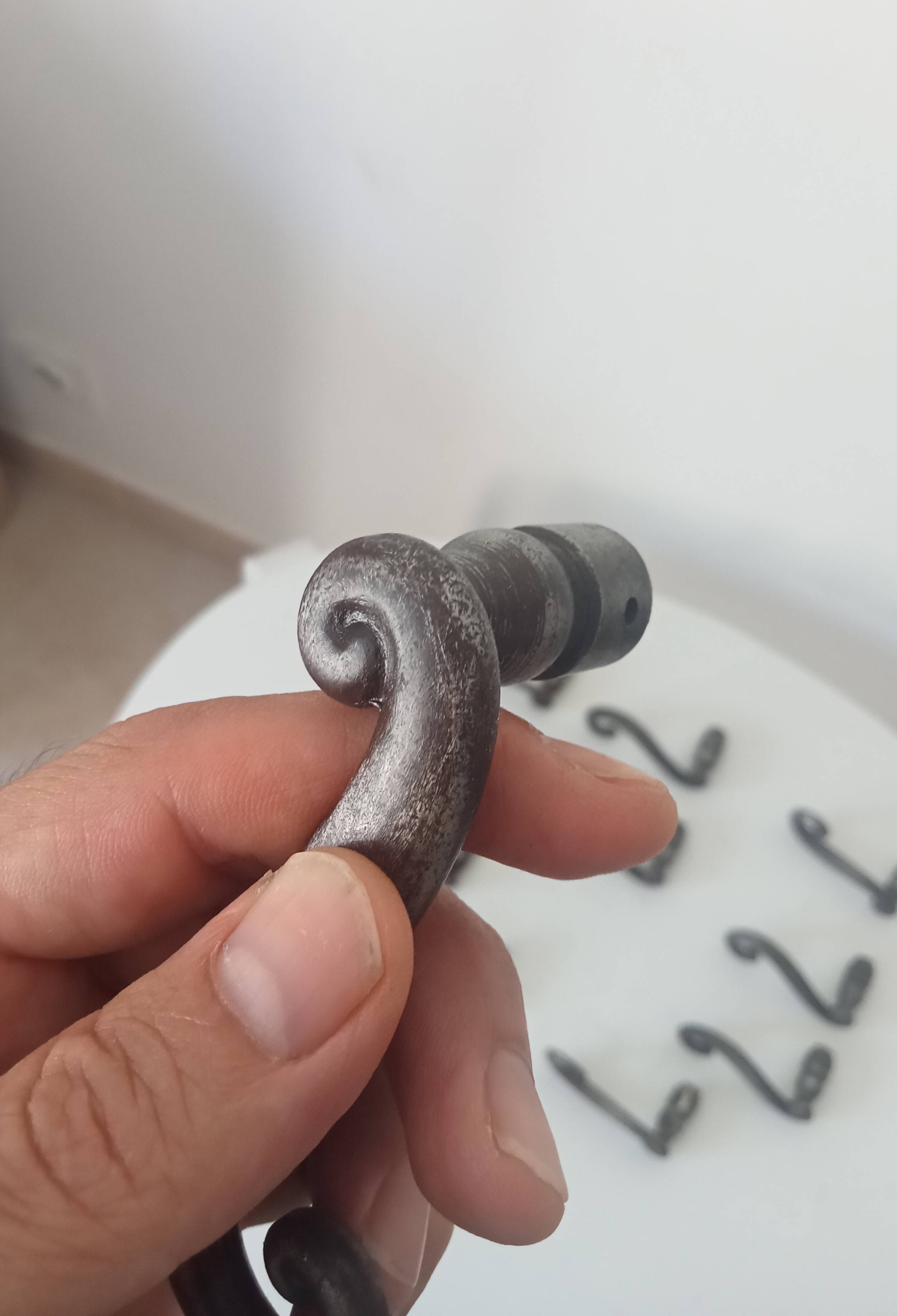 Pair of old door handles levers