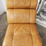 Tawny leather heater