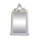 Miroir fin 19ème avec  fronton décoré. 112x66.
