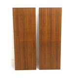 Scandinavian walnut dining table, Sweden, 1960s