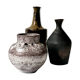 Glazed stoneware vase, Accolay FRANCE 1950