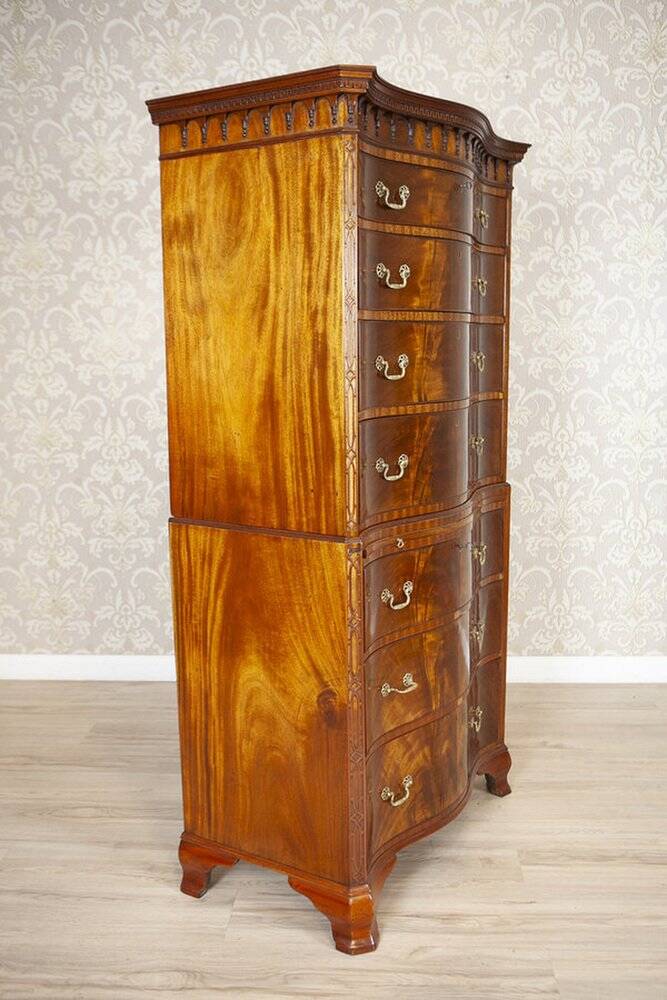Antique Dresser with Shellac, 1890s