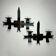 Brutalist wall candle holder from the 70s (X2)