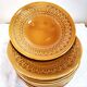 Glazed ceramic plates Gien