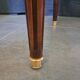 Mahogany and marble bouillotte table