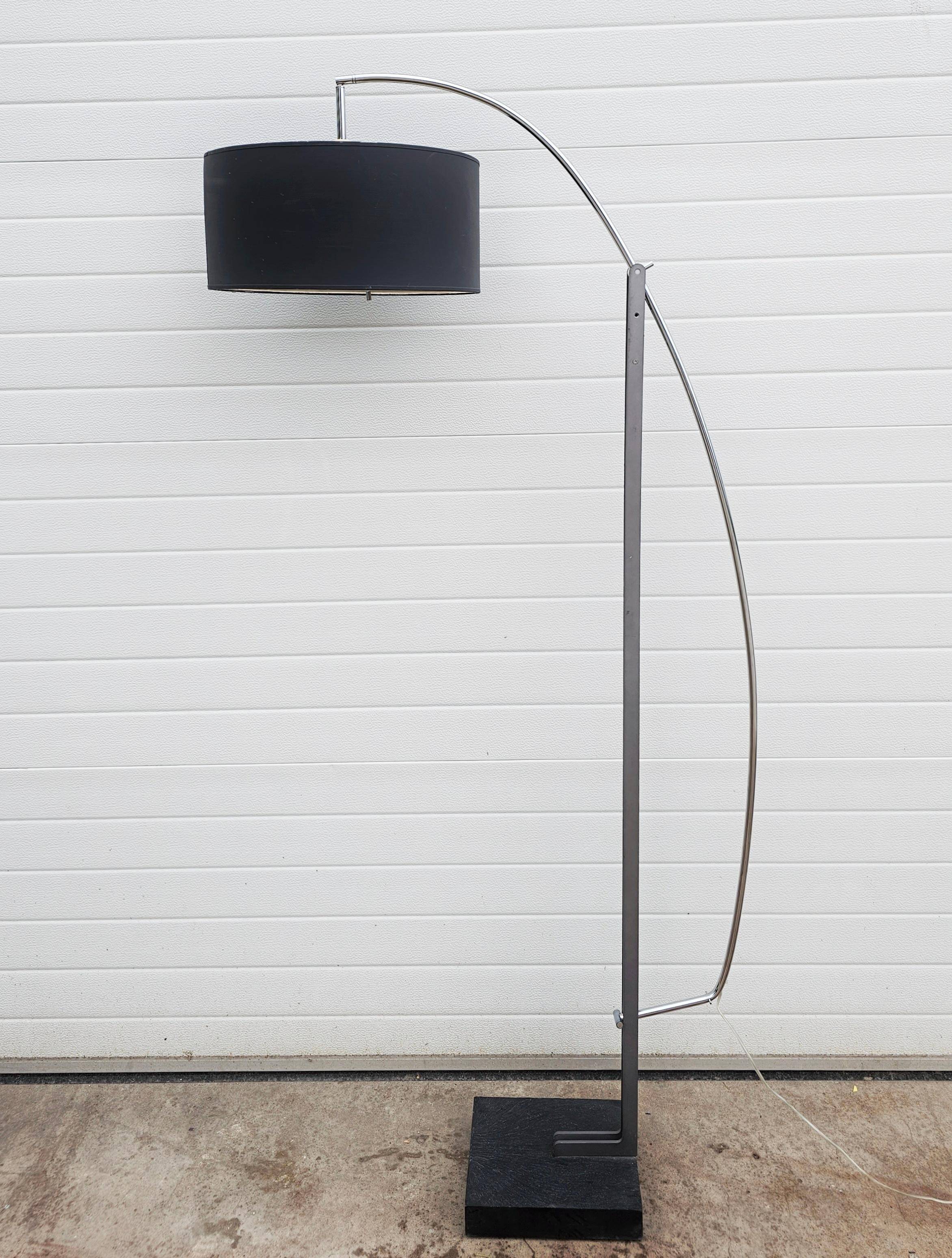 Adjustable floor lamp, postmodern, Ligne Roset model Mama.