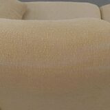 Set (2) Cassina Maralunga Sofas in beige Bouchlé-Fabrics by Vico Magistrett