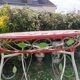 Table de jardin en fer forgé vintage