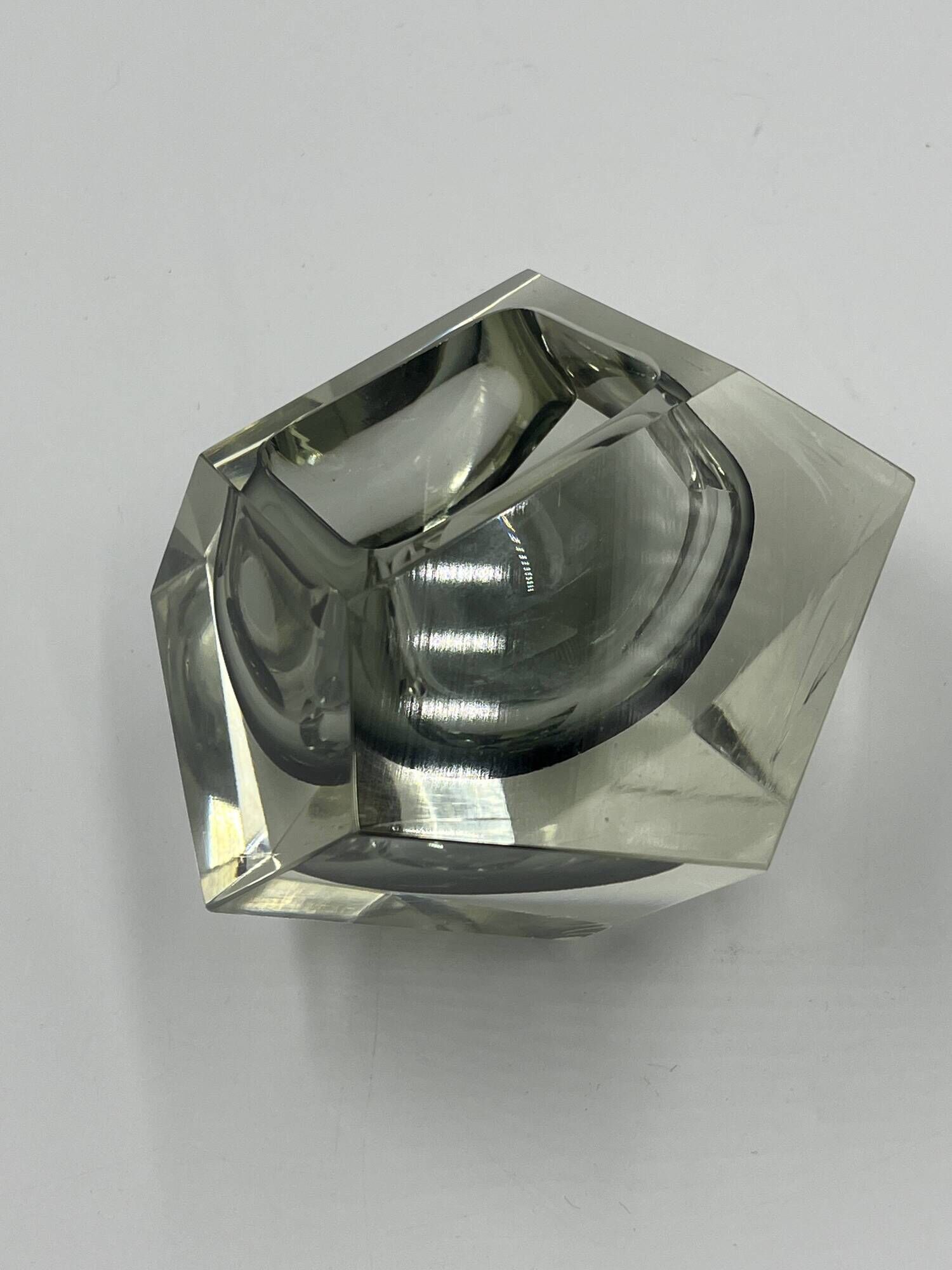 Diamond Ashtray Murano Flavio Poli