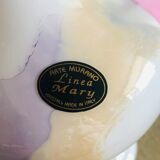 Harlequin vase pastel colors MURANO