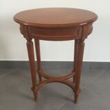 Guéridon merisier louis xvi