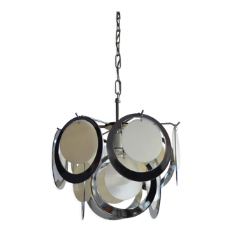70s chandelier with pendants from Sciolari