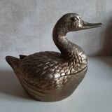 Mauro Manetti Italy ice bucket in gold metal
