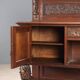 Antique neo-Renaissance walnut buffet, Italy, early 20th century.