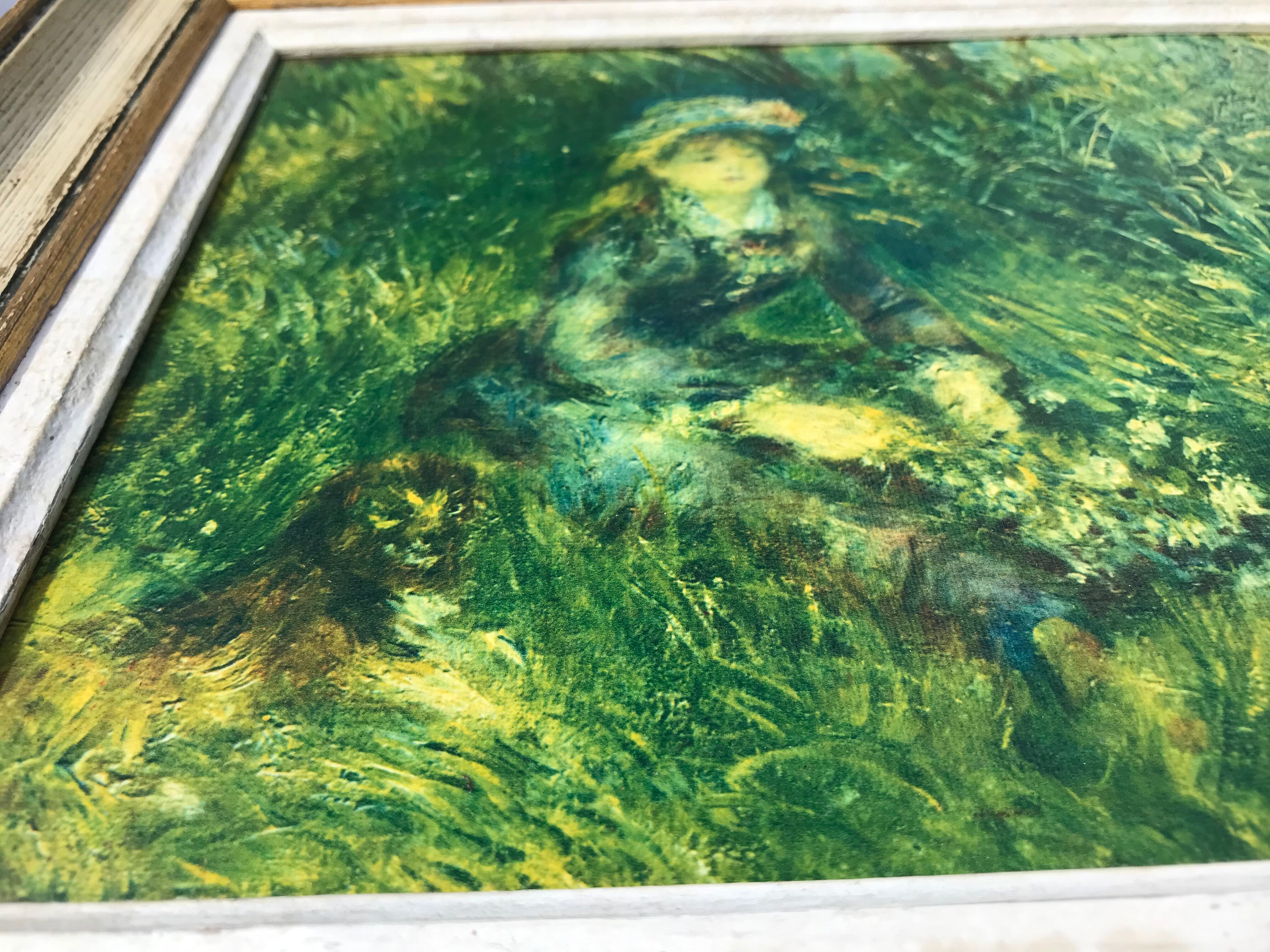 Reproduction of A.Renoir "Jeune fille"