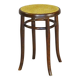Tabouret bois courbé canné de piano bistrot Thonet 1900