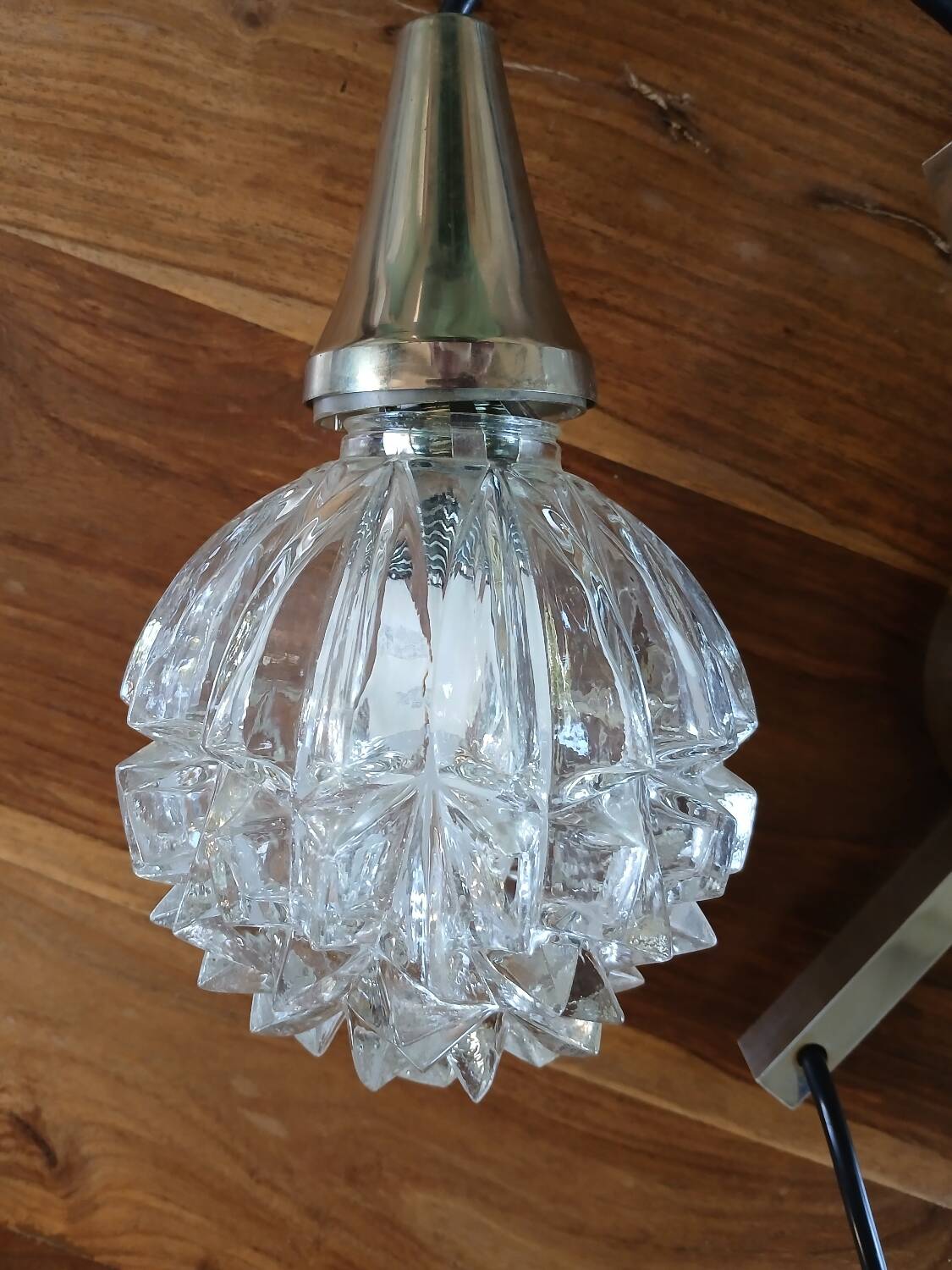 Chandelier, vintage waterfall suspension