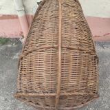 Rattan hanging egg chair