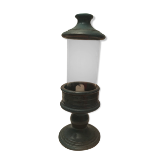 Tiffoche green sandstone lantern bougeer