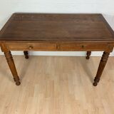 Farmhouse table louis Philippe style desk in oak