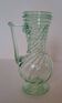 Vase verre filé signé