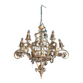 Lustre guirlandes de fleurs