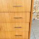 Vintage chest of drawers with 4 drawers by Capelle, circa 1960s.
