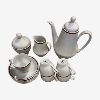 Porcelain tea set