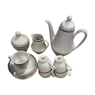 Porcelain tea set