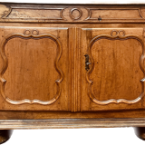 Louis XIV style sideboard in solid walnut