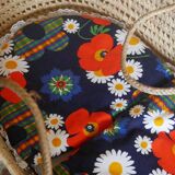 Wicker baby bassinet