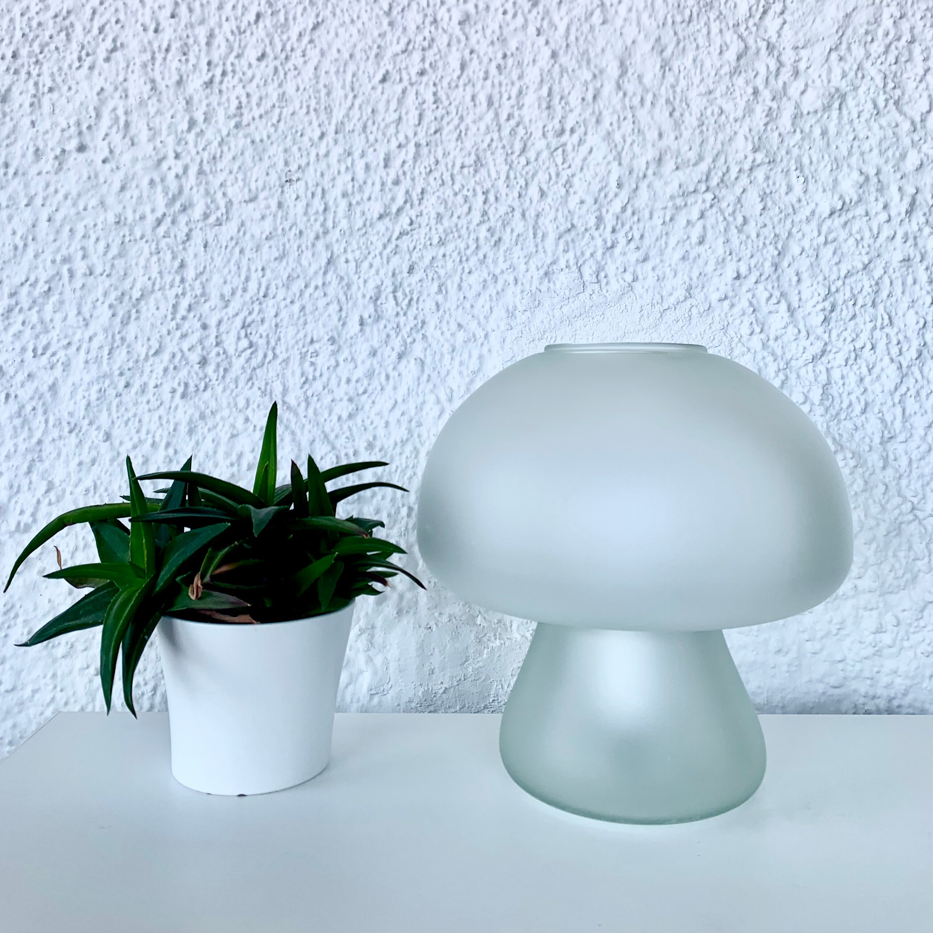Vintage mushroom lamp