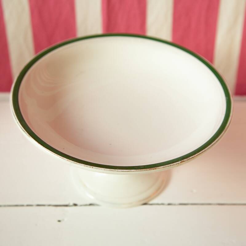 Iron earth compote dish Moulin des Loups