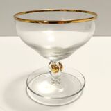 Set of Eleven Bohemian Crystal Dessert Bowls by Jozef Stanik