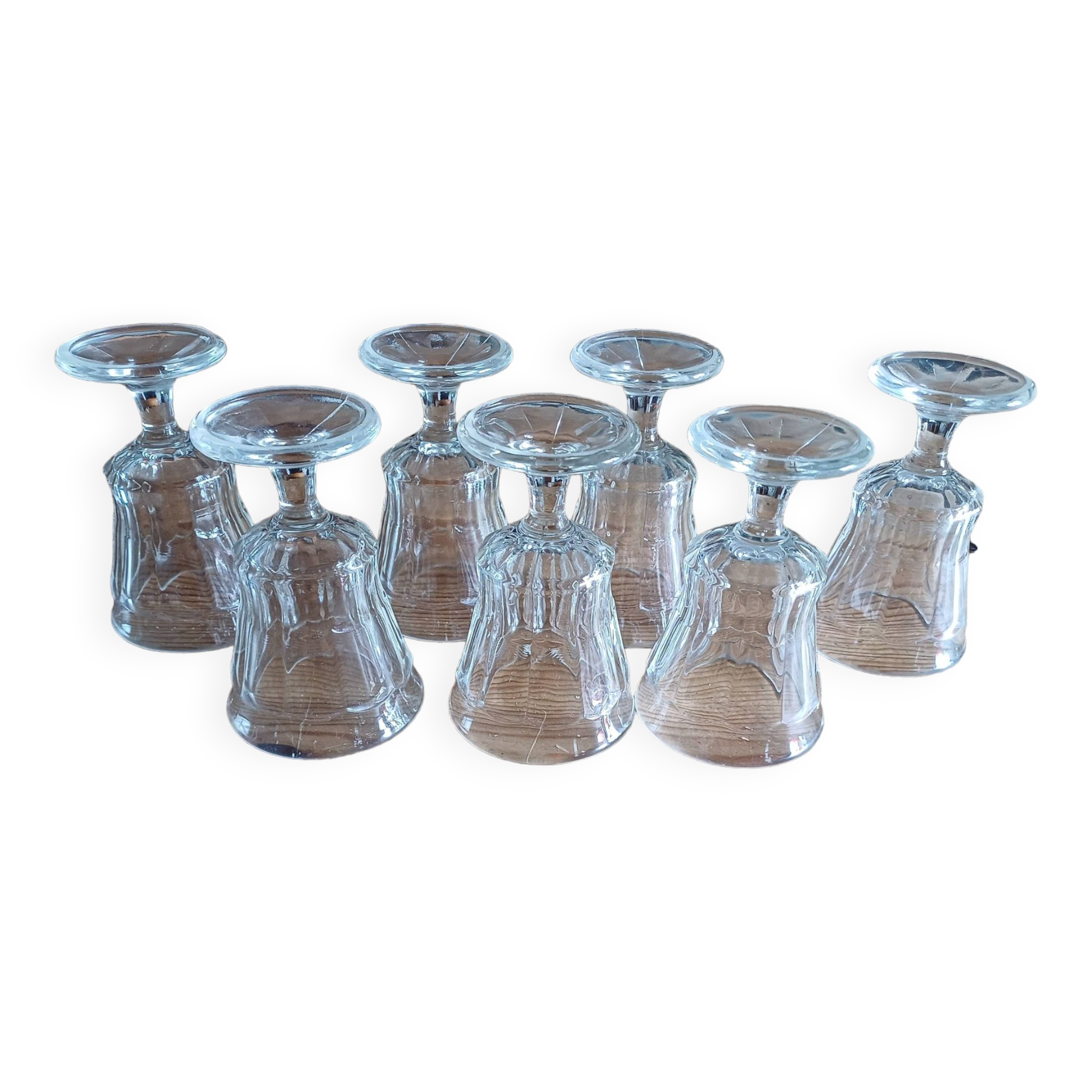 7 old glasses
