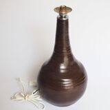 Large terracotta lamp base