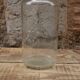 Glass pharmacy jar vase