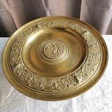 Coupe ancienne en bronze "decor a l' antique"