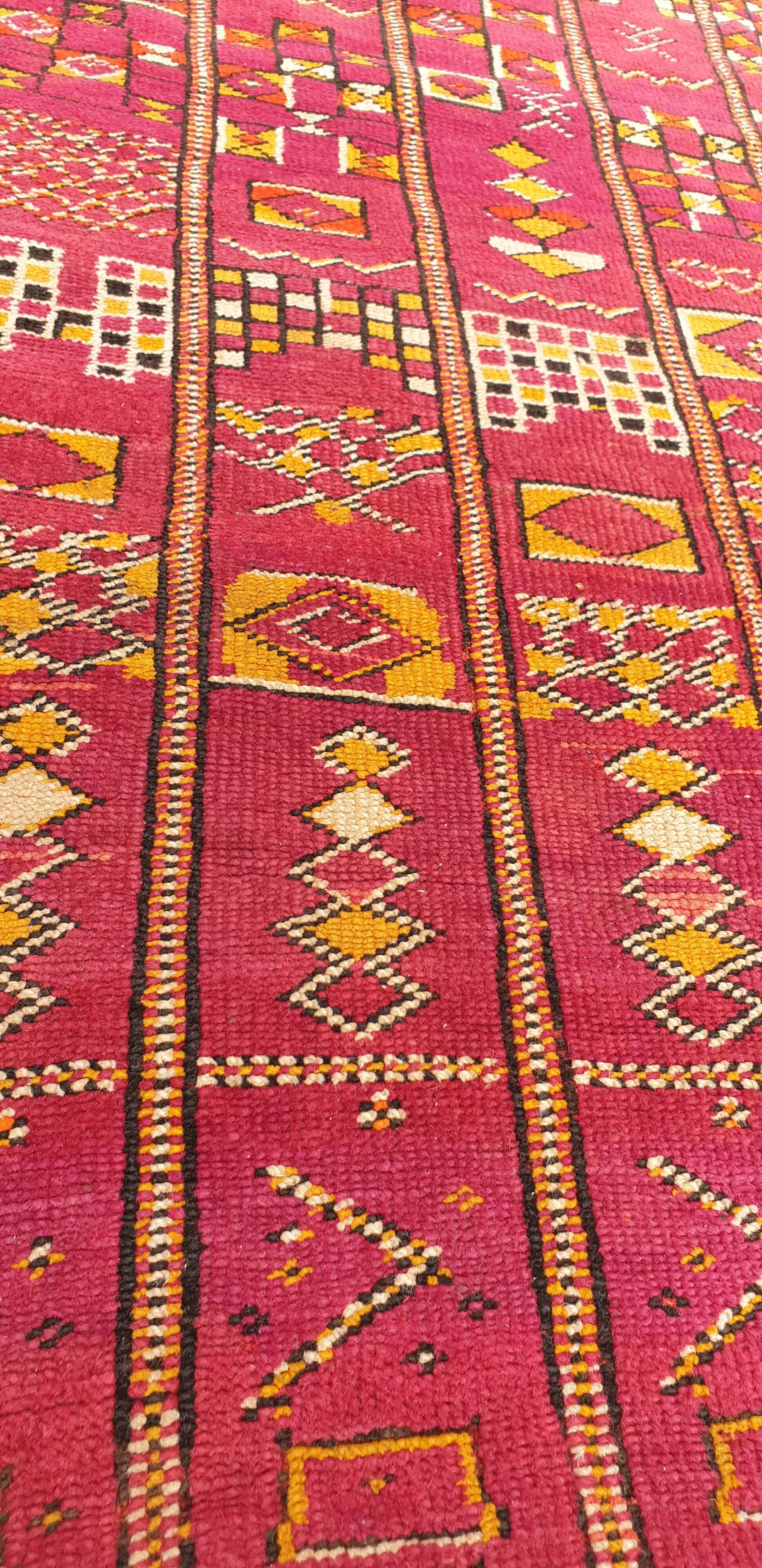 Vintage Berber rug