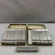 Christofle Arabesque model - 12 silver-plated knife rests in excellent condition with box.