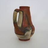 Iddeqi Kabyle pottery, Kabyle pitcher, Berber. Kabyle folk art. The 50's