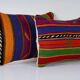 Set of 2 vintage kilim cushion covers 33x51 cm