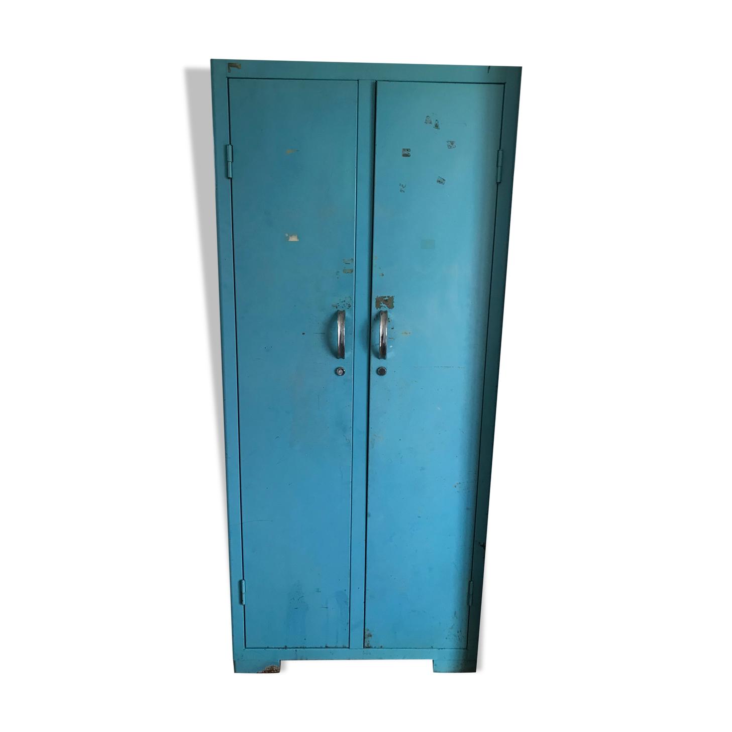 Vintage metallic wardrobe