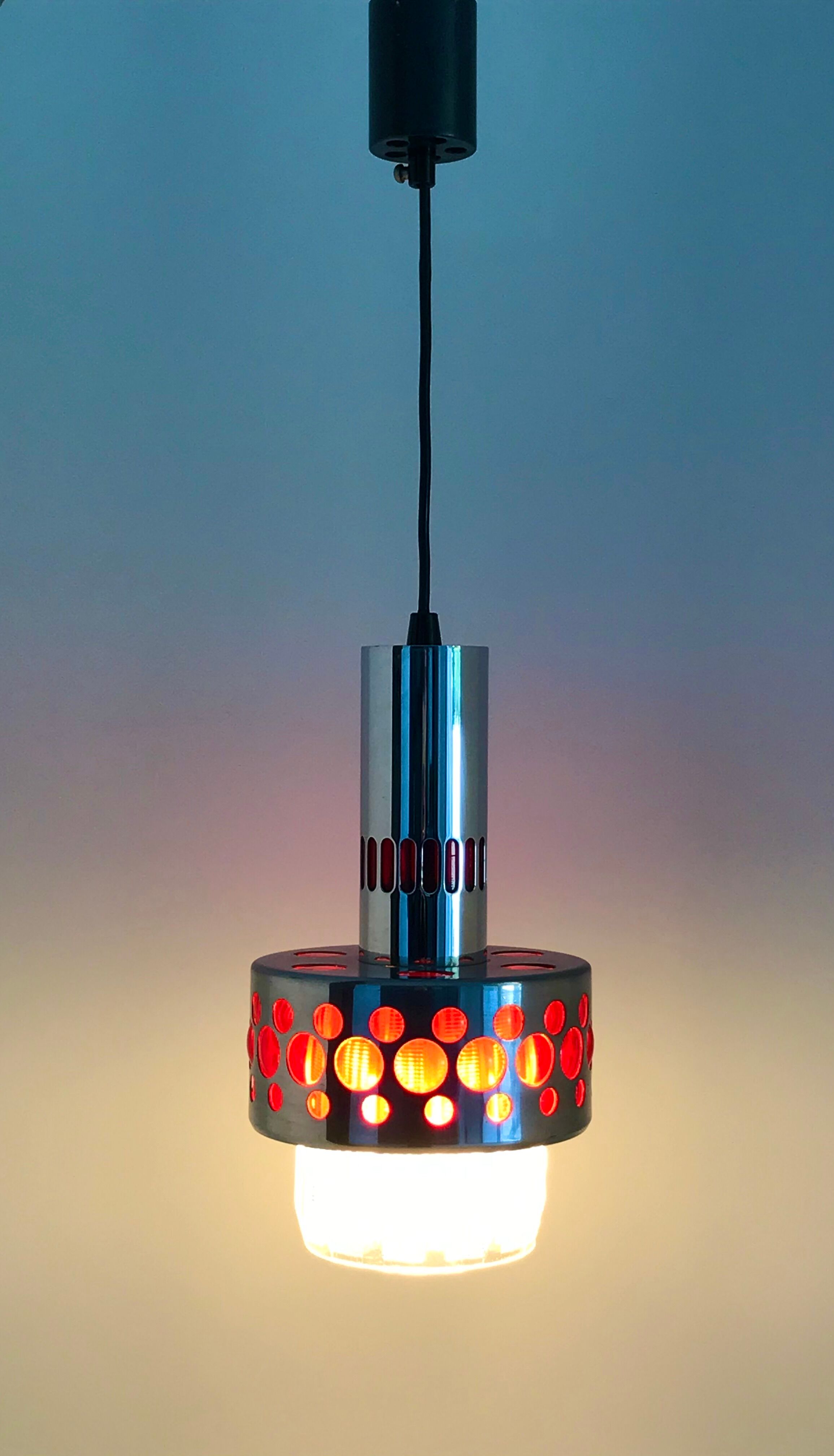 Vintage pendant lamp by the manufacturer Raak, Netherlands 70s