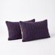 Set of 2 vintage kilim cushion covers 41x61 cm