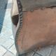 Art Deco leather club armchair circa 1940